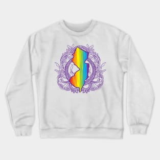 New Jersey Mandala Pride Crewneck Sweatshirt